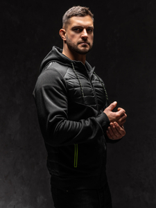 Homme Blouson de transition Noir Bolf KS2149A1