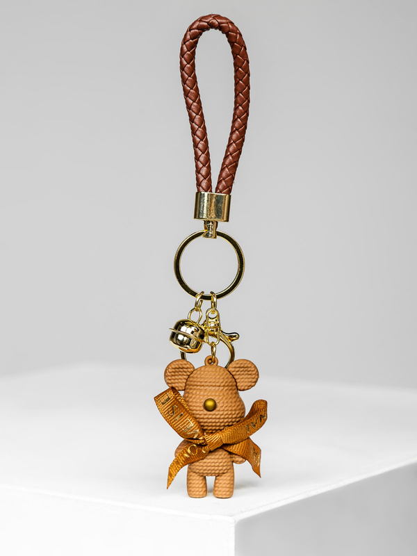Porte-clés Teddy Bear Marron Bolf TT403-1